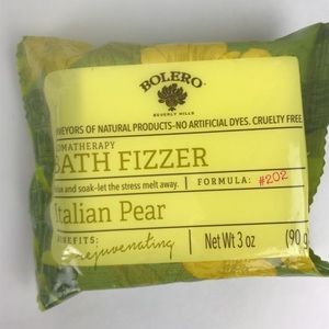 3/$10 Bolero bath fizzer Italian pear